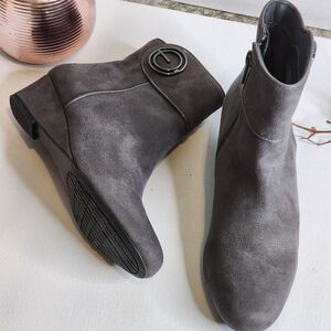 Impo Gray Ankle Boots